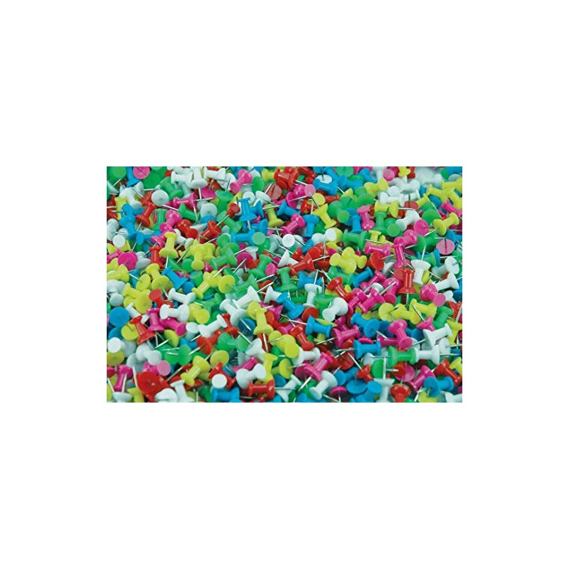 Maped Push Pins Assorted Colours (Pack of 25)