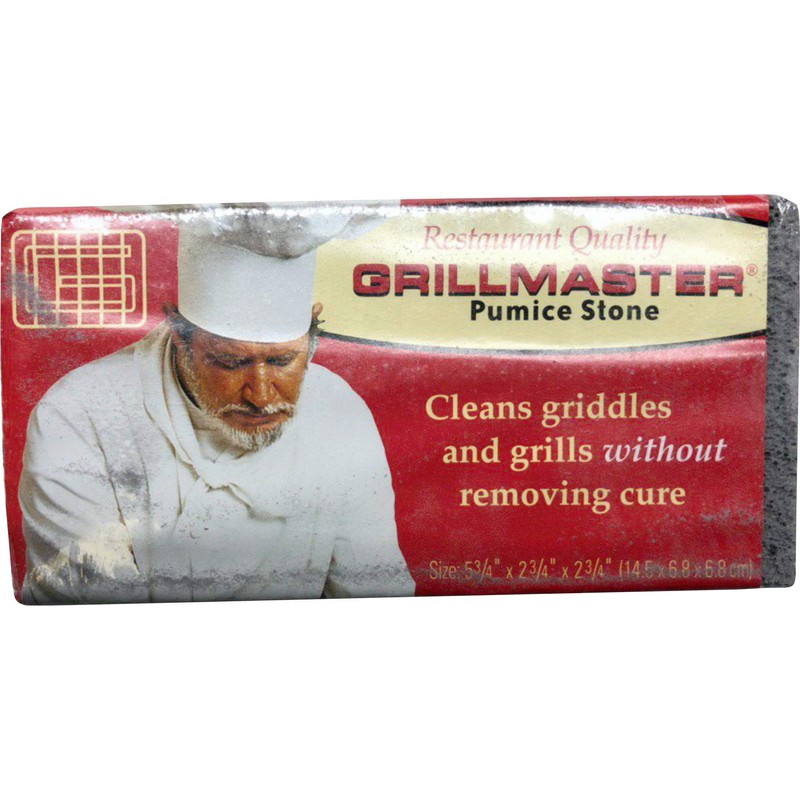 Grillmaster GM36 100% Natural Pumice Stone, Grill Cleaning Brick, Large