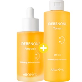 (1+1) Idebenone 1000ppm ampoule & cream whitening + wrinkle improvement functionality - 2. Idebenone ampoule + Idebenon toner / (1+1)이데베논 1000ppm 앰플&크림미백+주름개선 기능성 - 2.이대베논 앰플+이대베논 토너