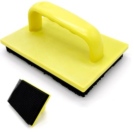 Stipple Brush, Artex Stippling Tool, Stippling Hand Tool 150 x 100mm 6'' x 4'' KK's Yellow