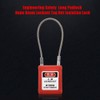 Lockout Padlock, 1Pcs Padlocks with 2 Keys Engineering Safety Padlock