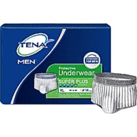 SCA Personal Care Inc Tena Absorbency Men Protective Underwear 44" to 64" Large, Sterile, Latex-Free (Box of 14 Each)