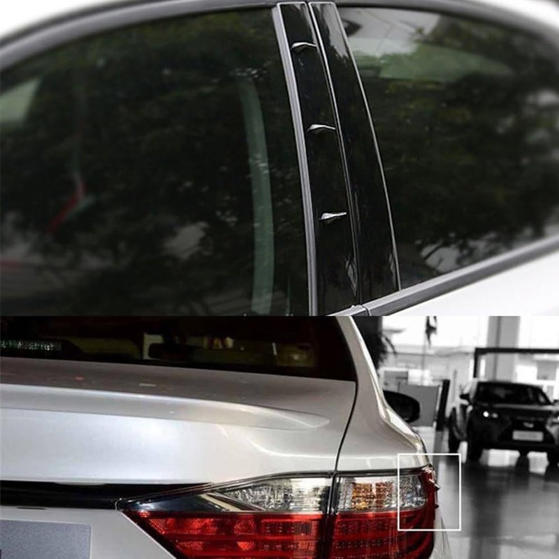 YIBOOOM Vortex Generator Set of 12 Anti-Scratch Guard Door Edge