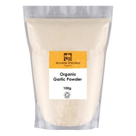 Organic Garlic Powder 100g by Manor Springs Organic