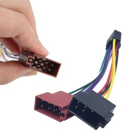 1Pcs 16 polig Autoradio Kabelbaum ISO Radio Adapter für Pioneer DEH AVH MVH AVIC KFZ Aftermarket Stereo Radio ISO