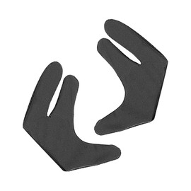 FRCOLOR 2Pcs Heat Resistant Hair Curling Mitts Finger Barber Gloves for Hair Styling Durable Insulative Heat Protector for Hair Dye Straightening for Salon Use