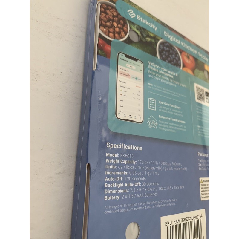 Etekcity Food Digital Kitchen Scale