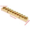10pcs 10-Hole Electrical Distribution Wire Screw Terminal Brass Ground Neutral