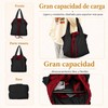 Bolsa de la Compra Reutilizable Plegable, Resistente Bolsa de Comestibles
