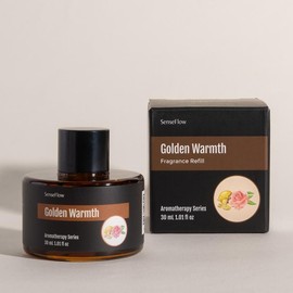 Aromatherapy Series SF101/SF101S Refill Flowers Fragrance Oil Scent Woody Burst Floral Lemon Lavender Scented  house smell good products - Colour: Golden Warmth