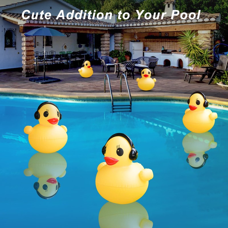 Floating Solar Pool Lights, 16 inch Waterproof Pool Lights that