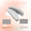 20Pcs Nail Buffer Blocks, 100/180 Grit Nail Buffer, Half Moon