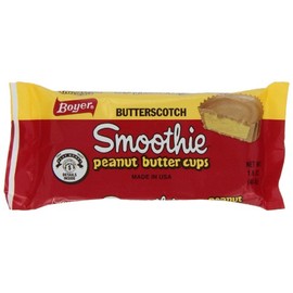 Boyer Candy Co Butterscotch Peanut Butter Smoothie Cup, 1.6 Ounce (Pack of 24)