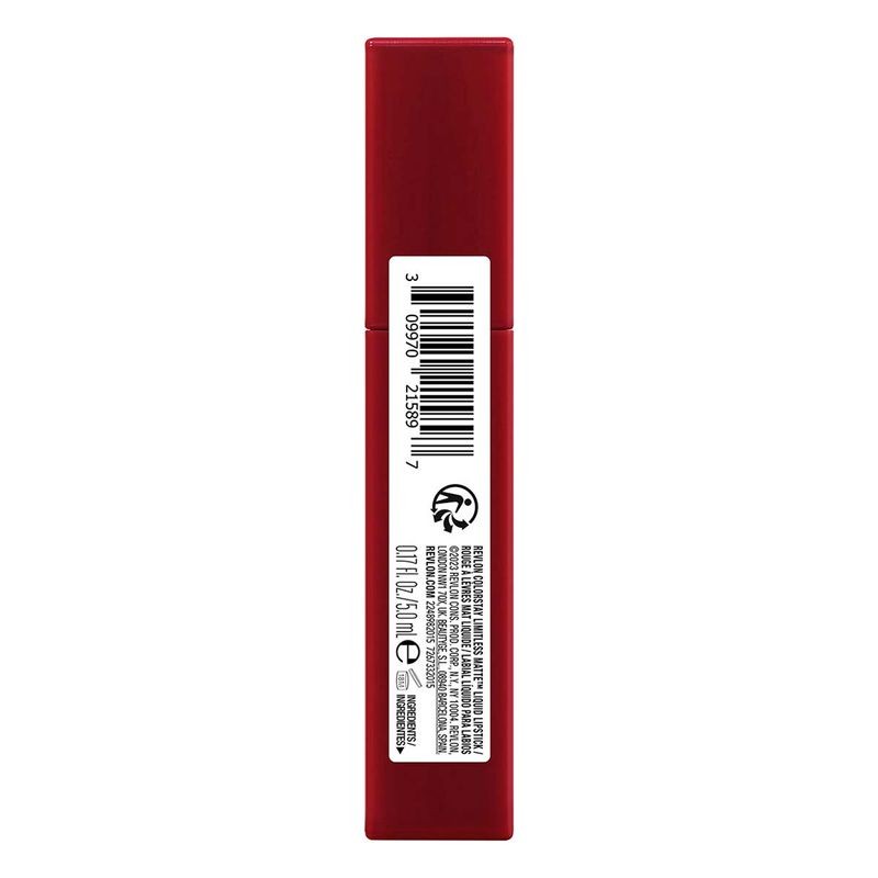 Labial Líquido Mate Revlon Colorstay Limitless tono Hype Girl 5ml