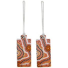 My Bag Tag Aboriginal Art Luggage Tag