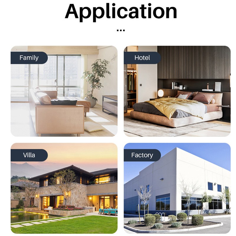 Self Powered Door Bell with Receiver Automatic Ringing Push Button