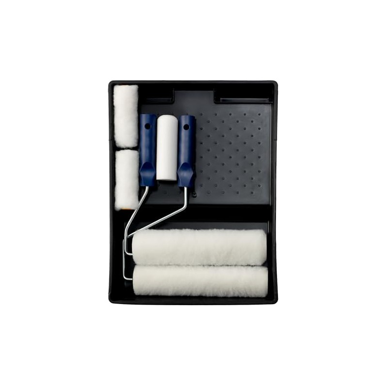 Paint Roller Set, 7 Pieces Twin Medium Pile Paint Roller