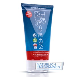 Water & Salt® 150 ml Magnesium Gel [Dermatologically Tested] - Magnesium Ointment High Dose - Certified & Pure Natural Product - Magnesium Lotion - for Sports and Muscle Relaxation