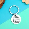Mahjong Keychain Funny Gifts for Mahjong Lovers Friends Family Jewelry