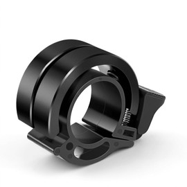 Laut & Hell Mini campanello per mountain bike, campanello per manubrio della bicicletta, per gli appassionati di ciclismo, 100 dB, manubrio da 22-22,8 mm, nero, accessorio per MTB