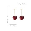 Cherry Earrings for Women, Cute Fruit Cherry Earrings for Girls,