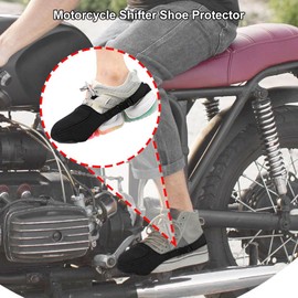 Motorcycle Shifter Shoe Protector, Motorcycle Shoe Protector Anti Slip Comfortable Shock Absorption Motorcycle Shifter Shoe Protector Motorcycle Accessories for Man Women