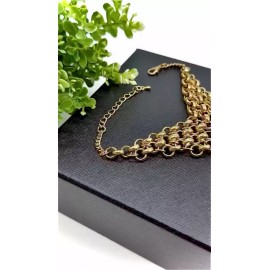 Unbranded Women Gold Metal Hand Chain Wrist Bracelet Multi Links Conncted Bohemian Ethnic