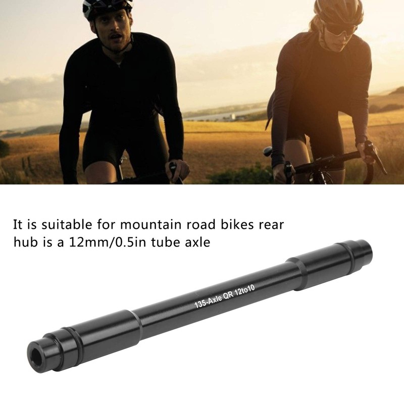 Bicycle Rear Fork Thru Axle Skewer, Quick Release Front Fork