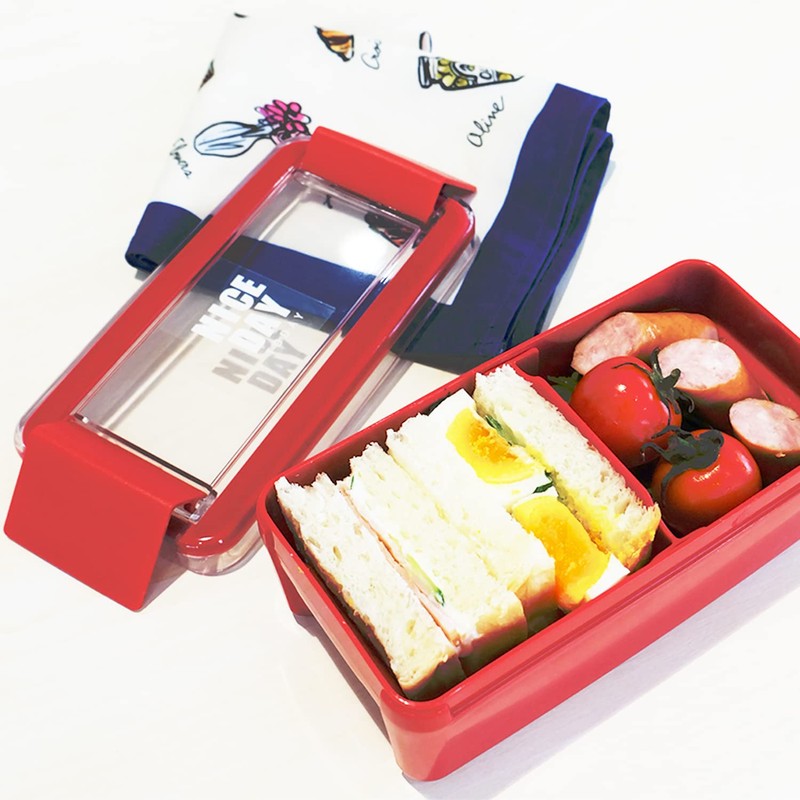 Iwasaki Industrial Lunch Box, 1-Tier, 16.3 fl oz (520 ml),