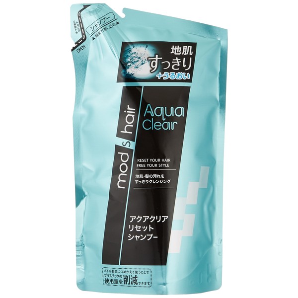 Mod Hair Aqua Clear Reset Shampoo Refill, 11.8 fl oz (350 ml)