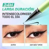 Minimeli Delineador De Ojos Plumín Indeleble Impermeable Negro