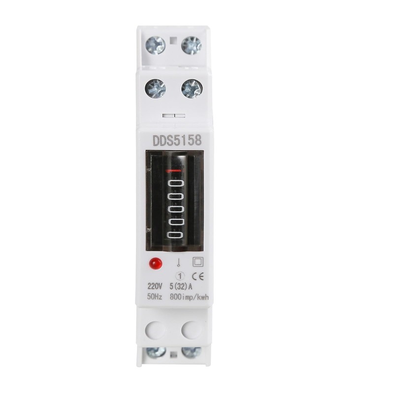 DEWIN Electricity Meter, 1P AC Meter, DIN Rail, 1 Phase