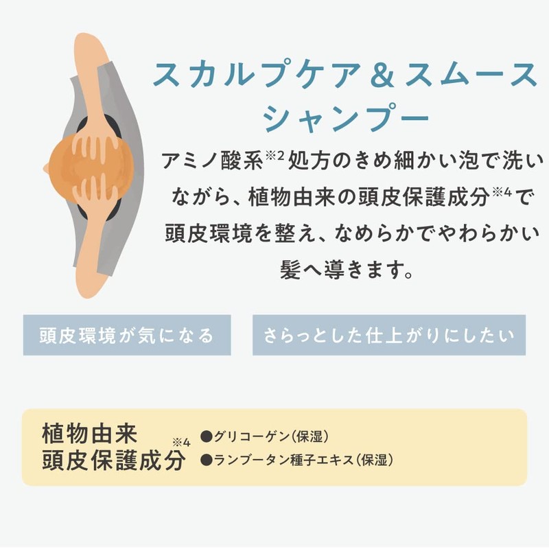 Whews Scalp Care & Smooth Shampoo 11.8 fl oz (350