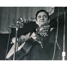 SPORTSPHOTOSUSA Johnny Cash The Man In Black American Singer Songwriter Musician 8 X 10 Photo