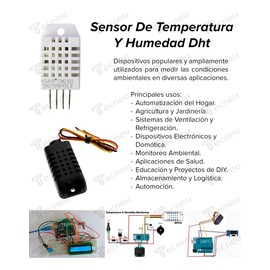 Sensor De Temperatura Y Humedad Dht11 C/jumpers