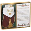 4.5" Stocking for Jesus Ornament (9214-4)