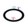 Bando Red V-Belt B55-17 x 1400 Li, Classic