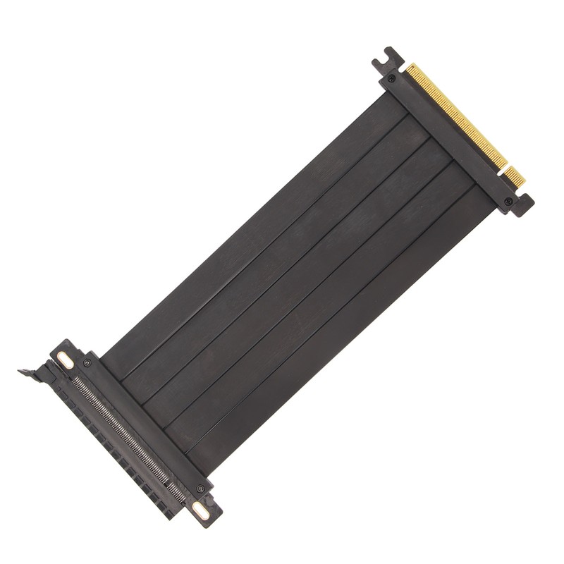 PCIE 4.0 X16 Extender Riser Cable High Shielding Property 180