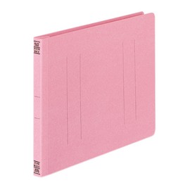 Kokuyo flat file Paper Cover Resin Binding Hardware 2 Hole B5 (150 Sheets Accommodate Pink Flat – v16p