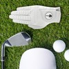 CROWNBLANKS Women's Left Hand Golf Glove, 1 Piece Soft Cabretta