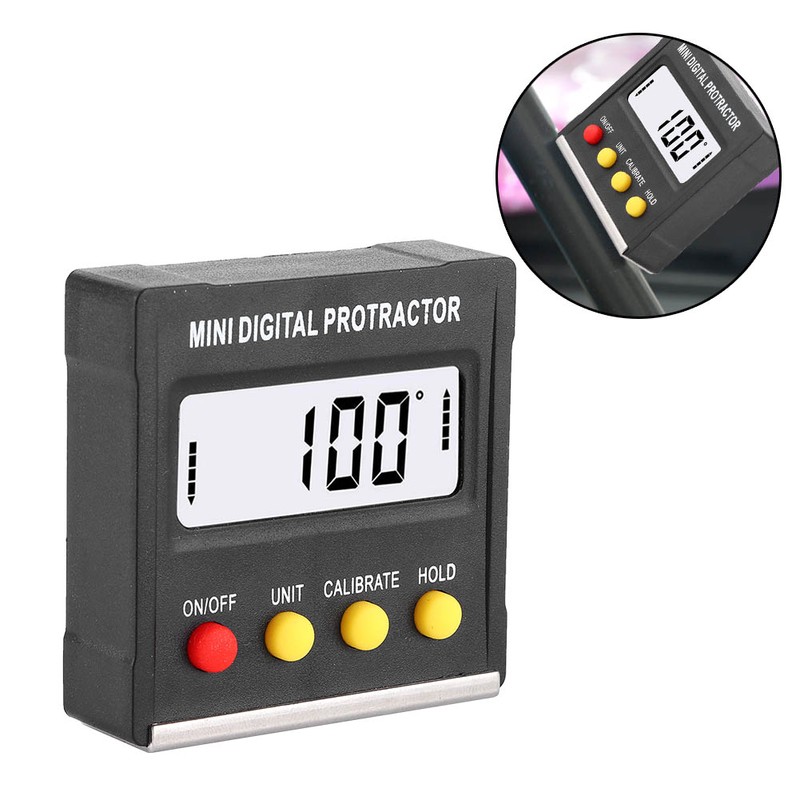 Mini Electronic Digital LCD Protractor Angle Finder Level Box Inclinometer