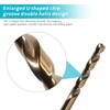 6 Pcs 1/4" Hex Shank Drill Bits 1.5mm High Speed