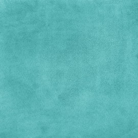 Luxury Faux Suede Fabric Material 225g - Turquoise, 1metre 150cm x 100cm