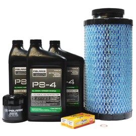2018-2021 Polaris RZR RS1 EPS OEM 5W-50 Oil Change Service Kit POL104