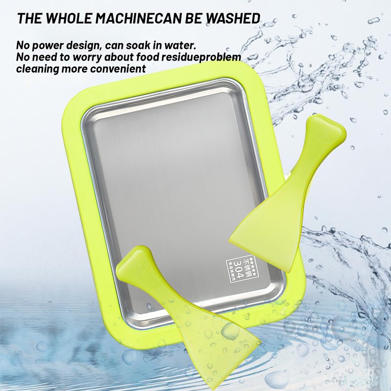 Shyllin Ice Plate for Ice Making, Comes with 2 Spatulas,