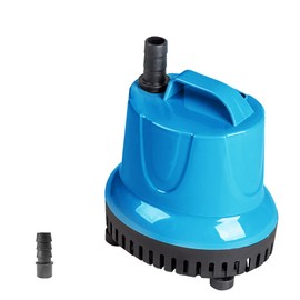 JAJALE Amphibious Bottom Feed Pump Energy Efficient 9W 158 GPH Submersible Low-Suction for Aquarium Fish Tank garden fountain Water Crafts
