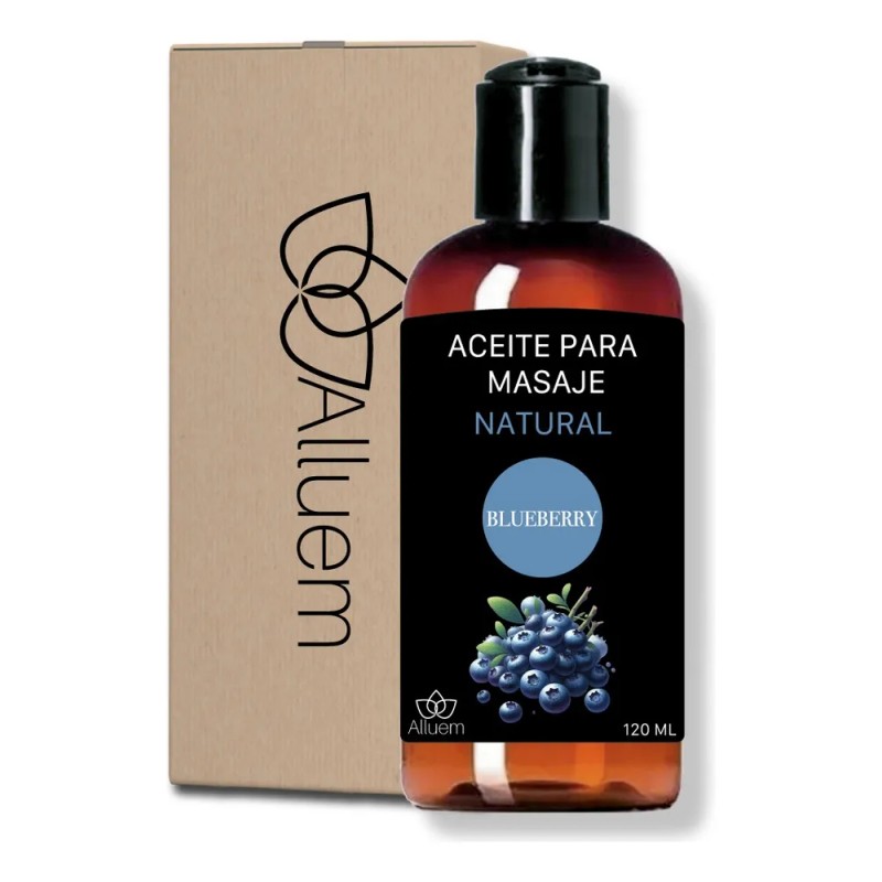 Aceite Para Masajes De Blueberry 100% Puro Orgánico