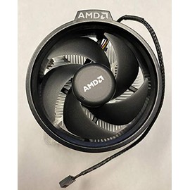 AMD Wraith Spire Socket AM4 4-Pin Connector CPU Cooler Aluminum Heatsink & 3.81-Inch Fan