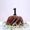 Black Number Birthday Candles (Number 8)