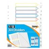 A4 1-12 PP Dividers Pack of 1
